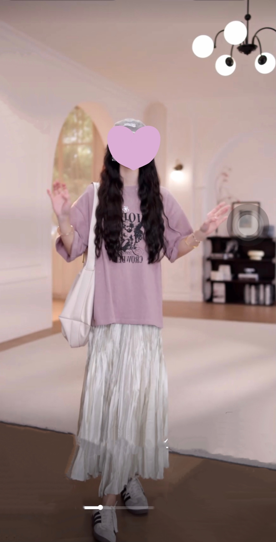 Korean Style Two-Piece T-Shirt and Skirt Set - Image 2