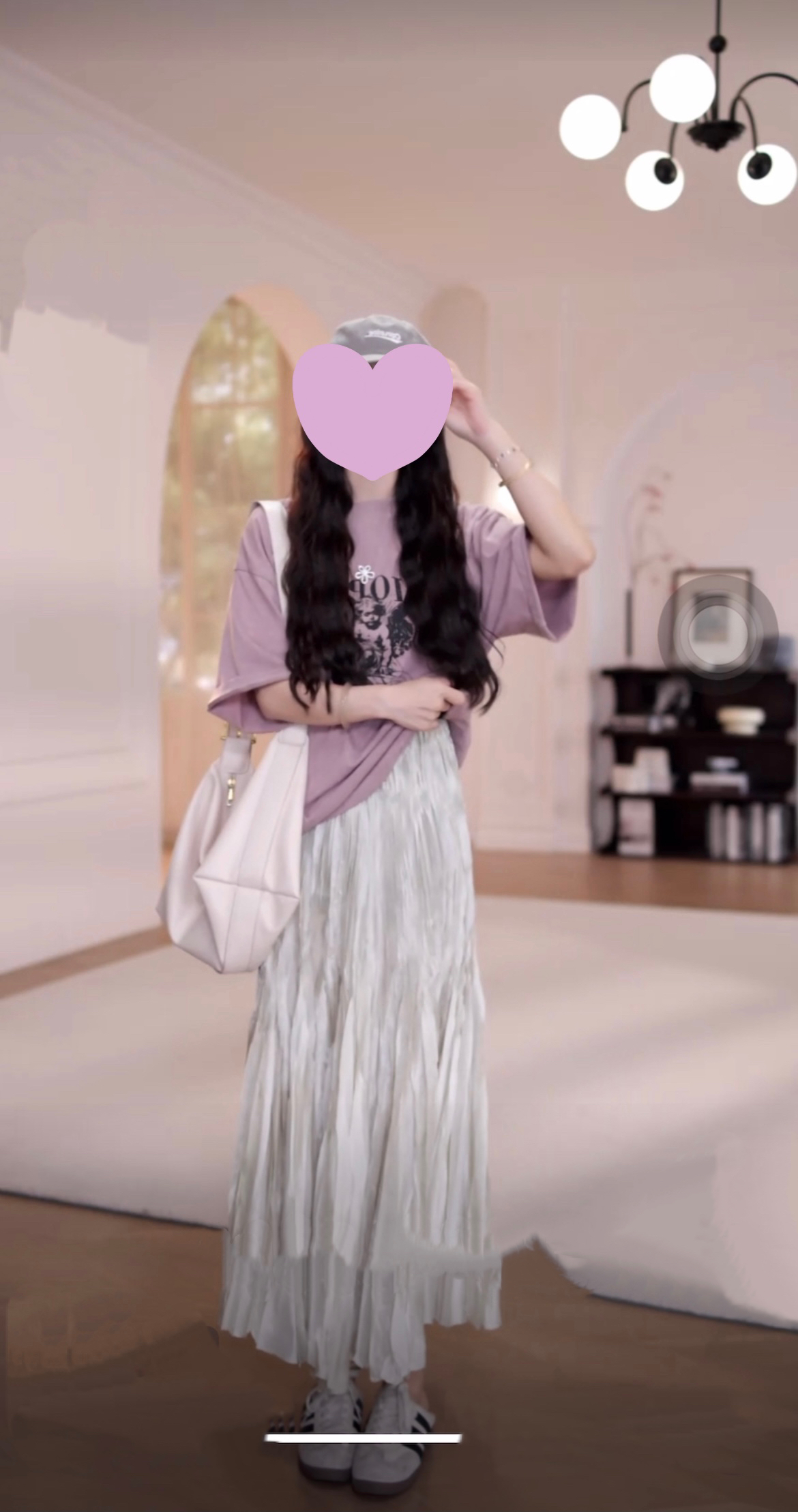 Korean Style Two-Piece T-Shirt and Skirt Set - Image 3