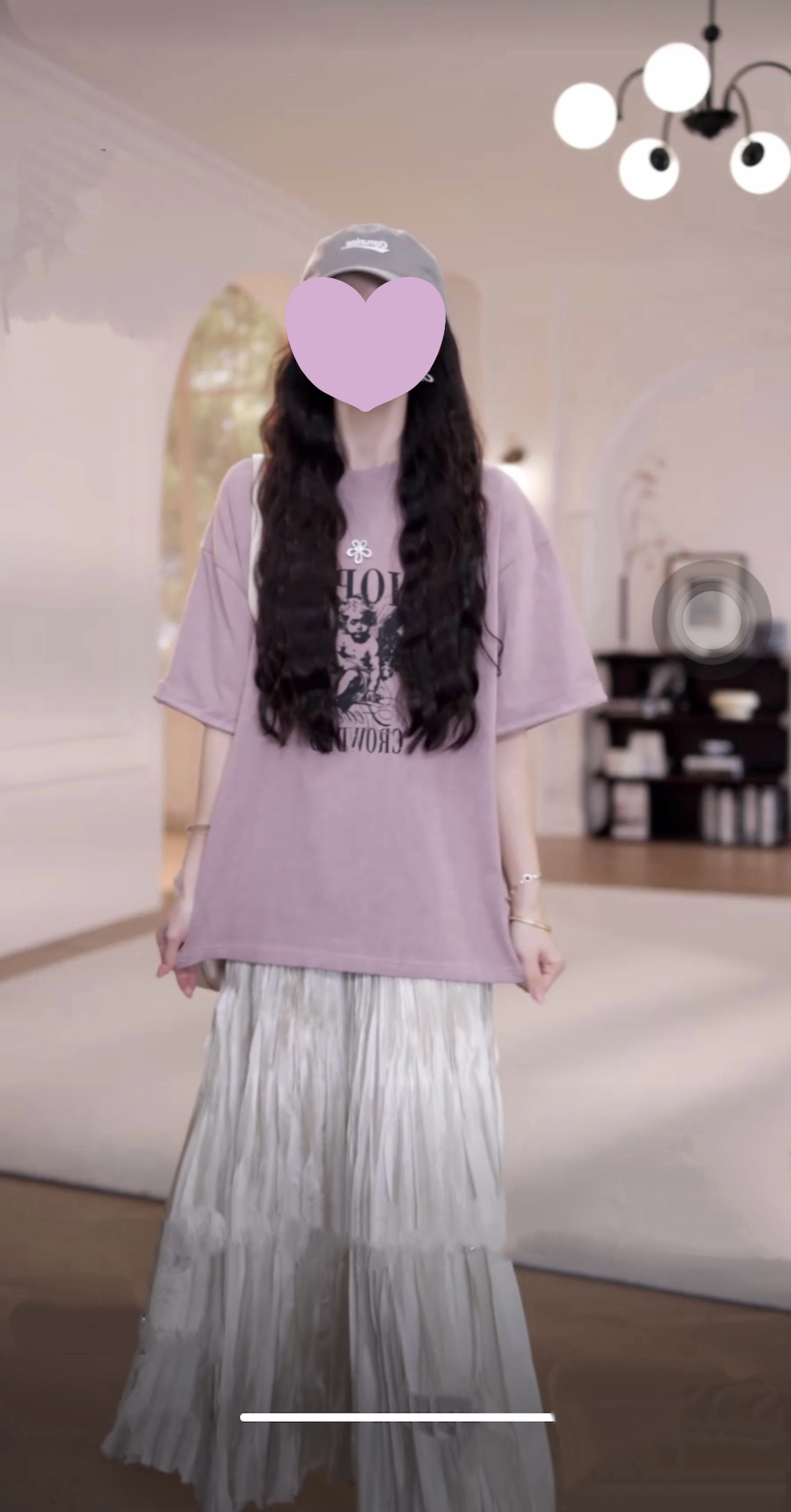 Korean Style Two-Piece T-Shirt and Skirt Set - Image 4